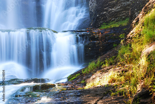 Waterfall closeup