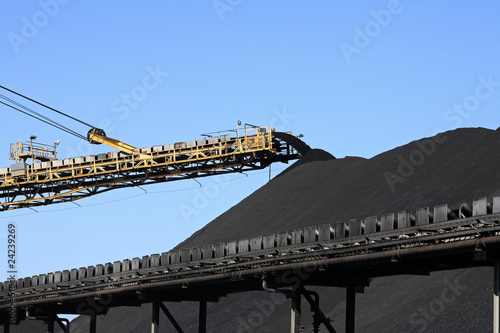 Coal Conveyor Belt photo