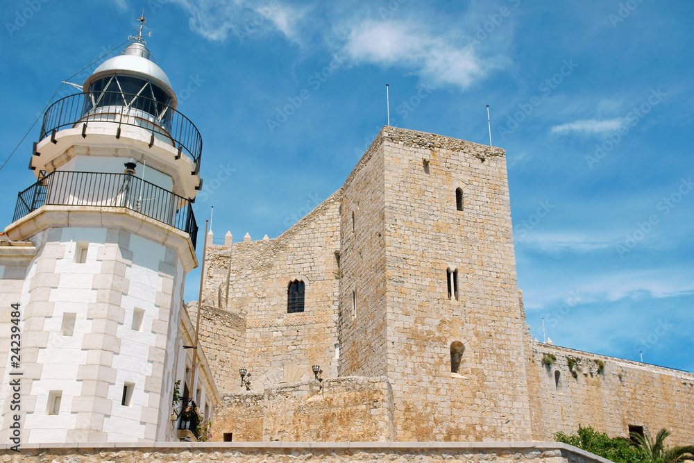 Pope Luna's Castle in Peniscola, Spain