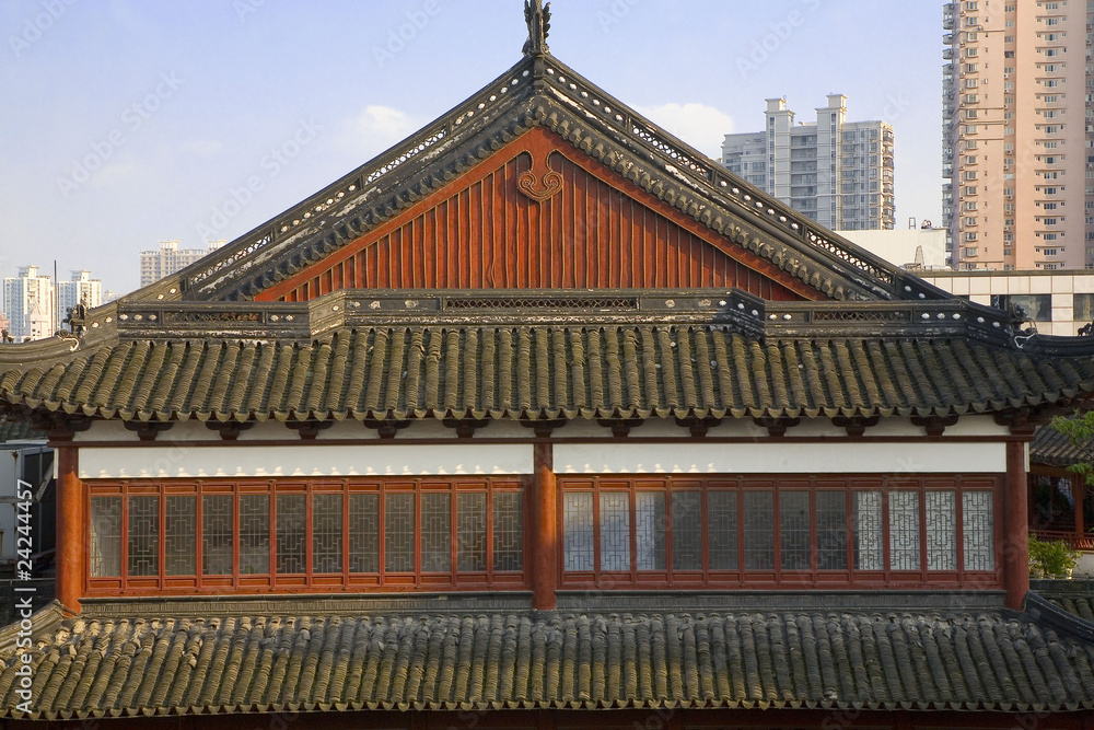 chine,shangai : vieille-ville