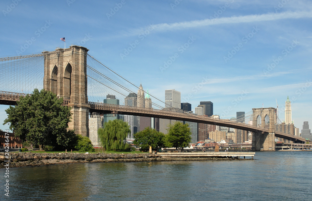 Obraz premium Brooklyn Bridge, New York City, USA