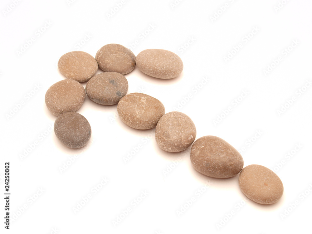 Arrow. A figure from a pebble Arrow. A figure from a pebble