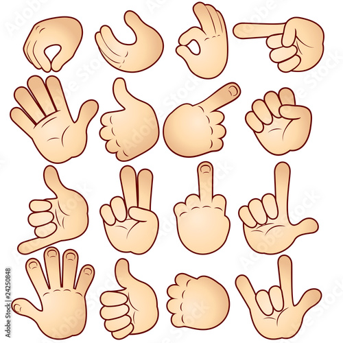 Hands collection