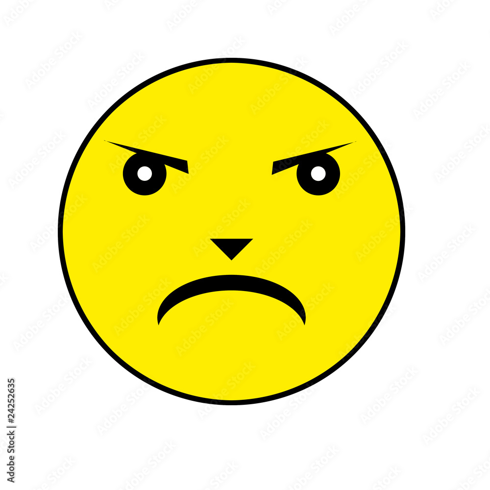 Fototapeta premium viso rabbia