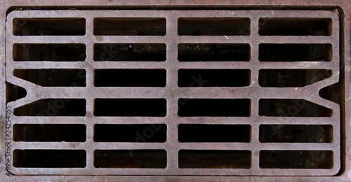Grid manhole cover