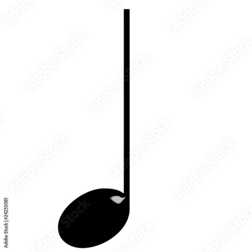 Fotografija 3D Quarter Note