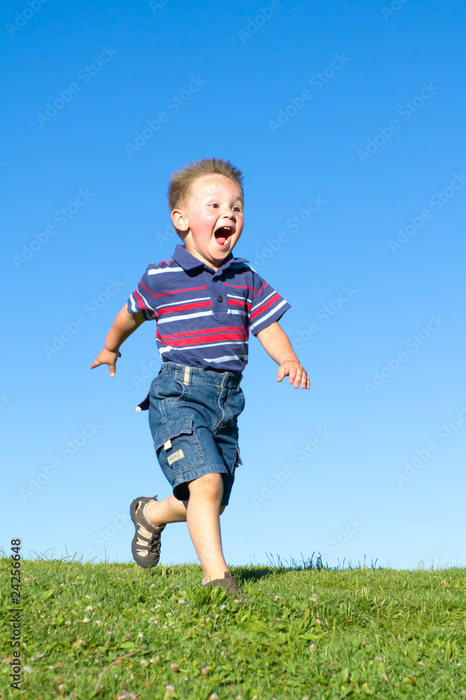 Running boy Running boy