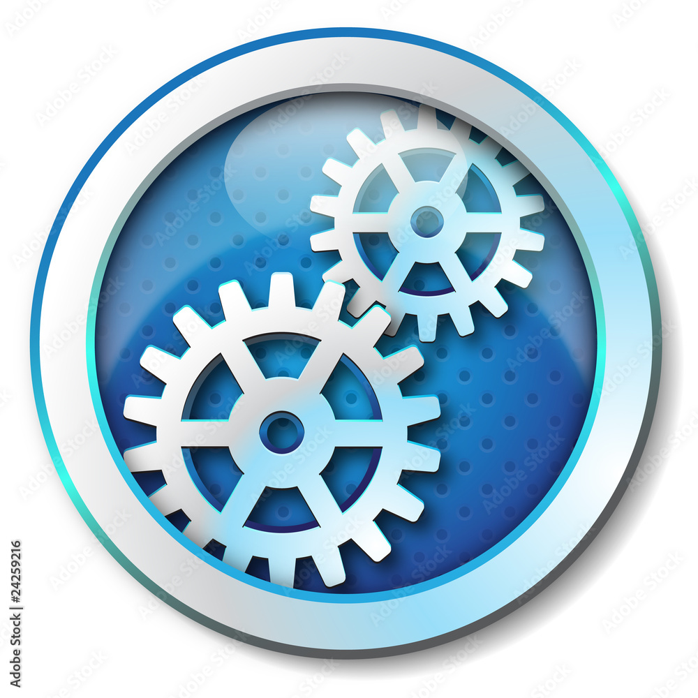 Obraz premium Gear icon
