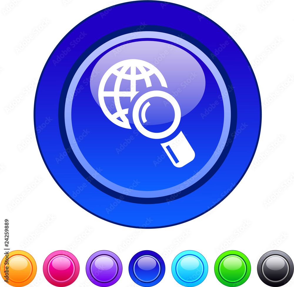 Global search circle button. Global search circle button.