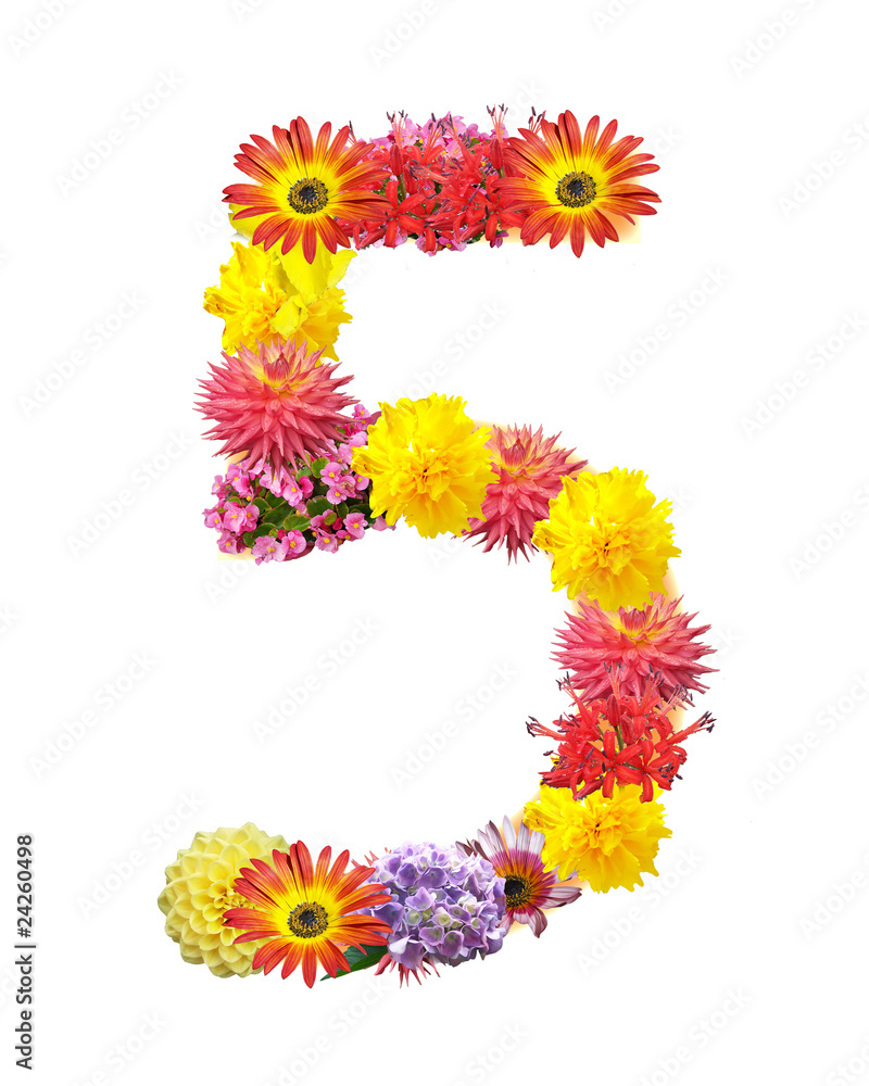 flower letter