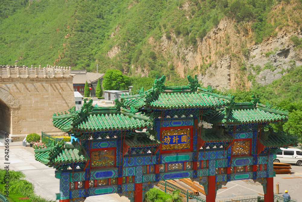 Fototapeta premium Gates near the Great Wall