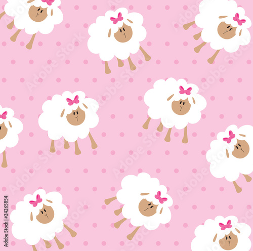 Seamless wallpaper pattern