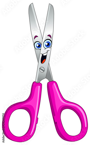 Scissors cartoon