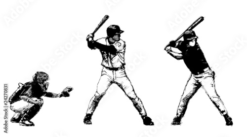 baseball trio