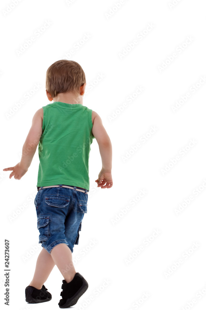 small boy walking small boy walking