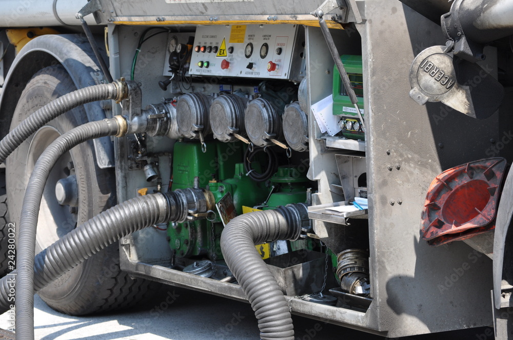 Αυτοκόλλητο Autobotte per scarico di carburanti