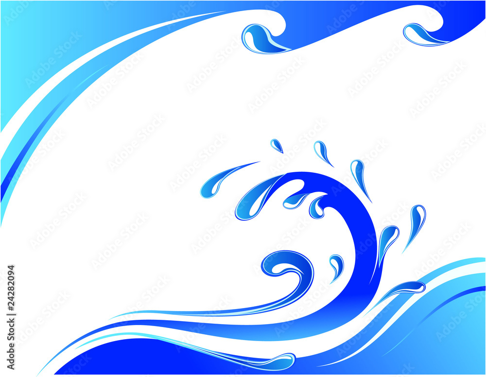 Abstract wave background Abstract wave background