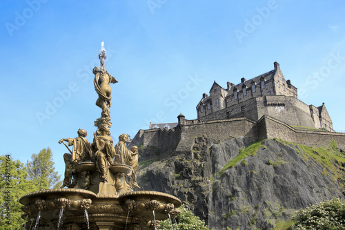 ross fountain edinburgh castle