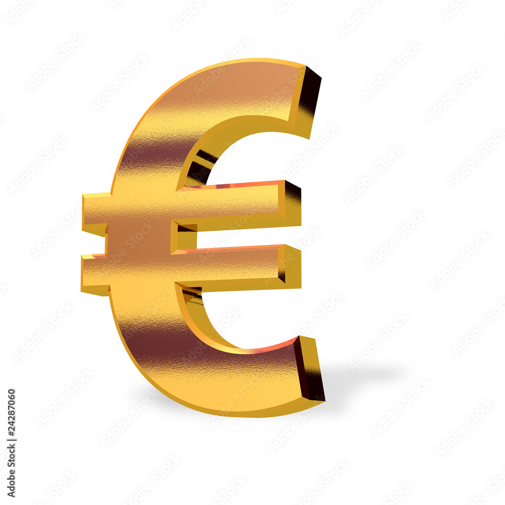 Fototapeta premium Euro mark