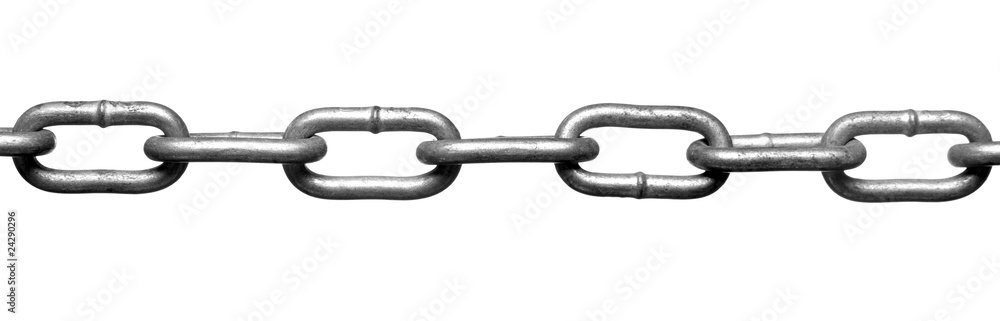 Fototapeta premium chain connection slavery strenght link