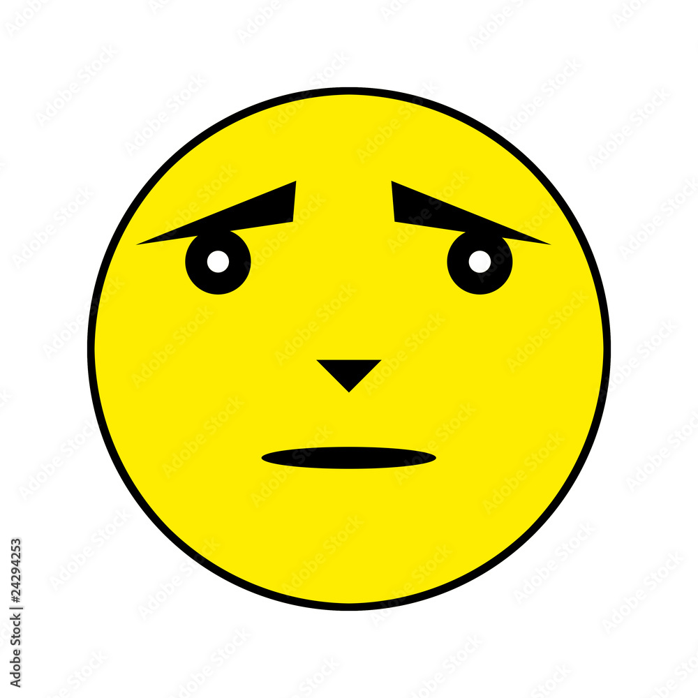 Fototapeta premium viso malinconico