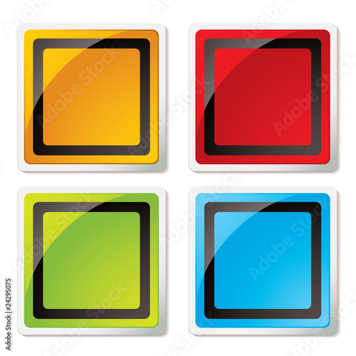 modern square icon
