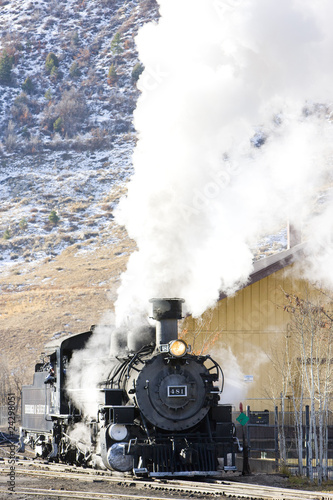 Durango Silverton Narrow Gauge Railroad, Colorado, USA