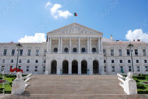 The Portuguese Parliament in Lisbon