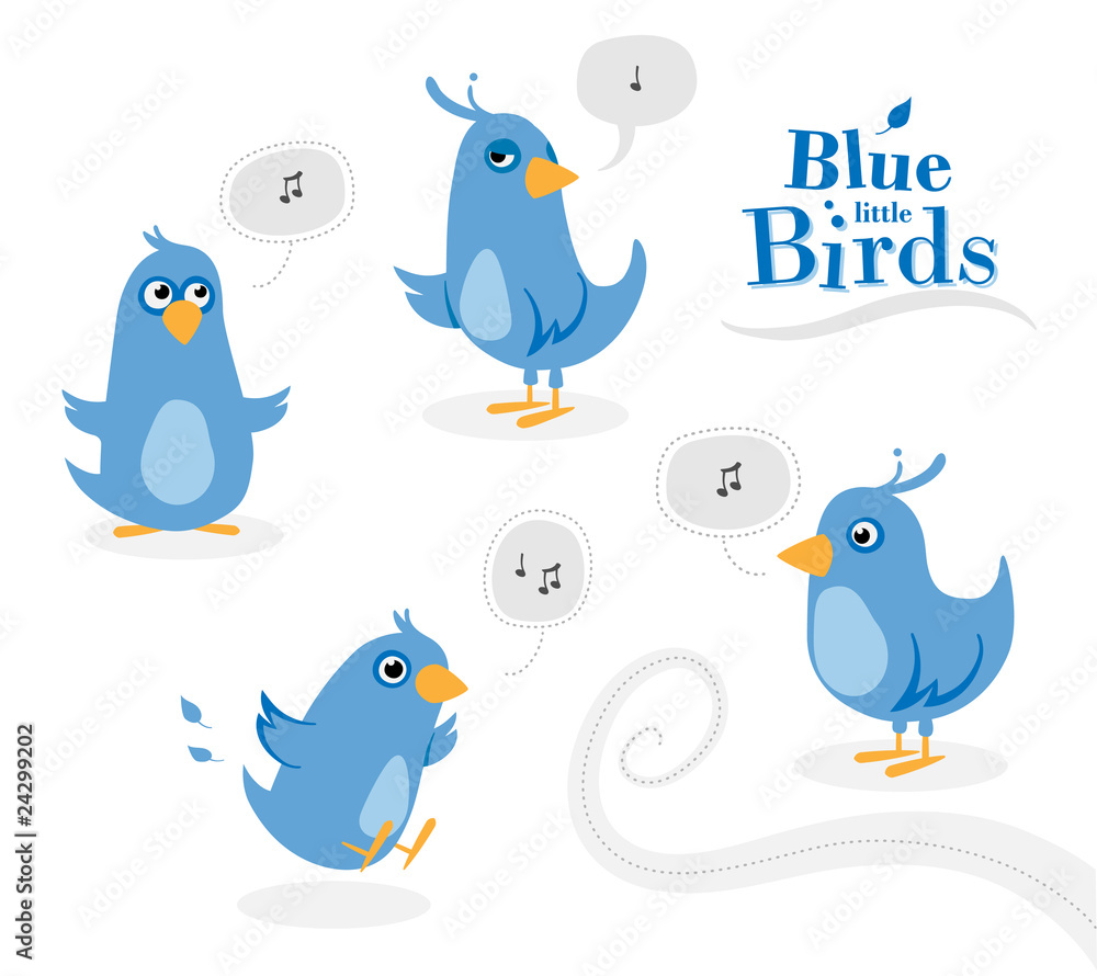 Blue little Birds Blue little Birds