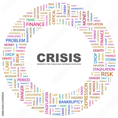 CRISIS. Circular frame with association terms.