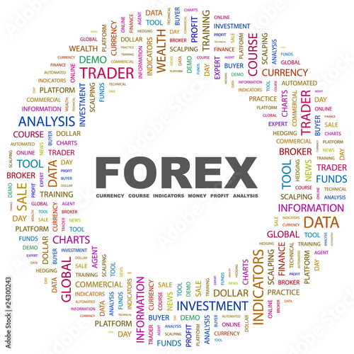 FOREX. Circular frame with association terms.