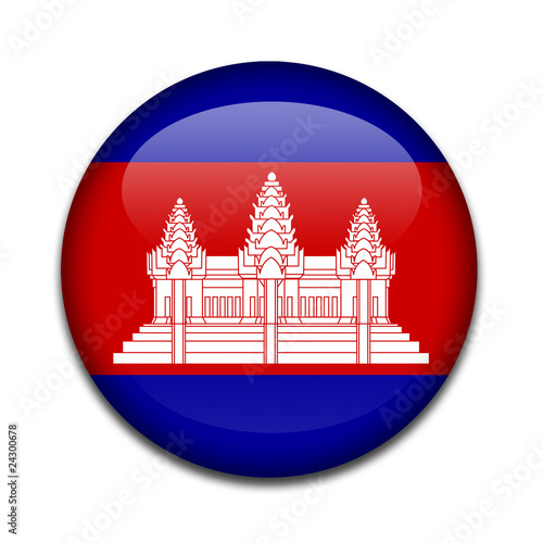 Chapa bandera Camboya