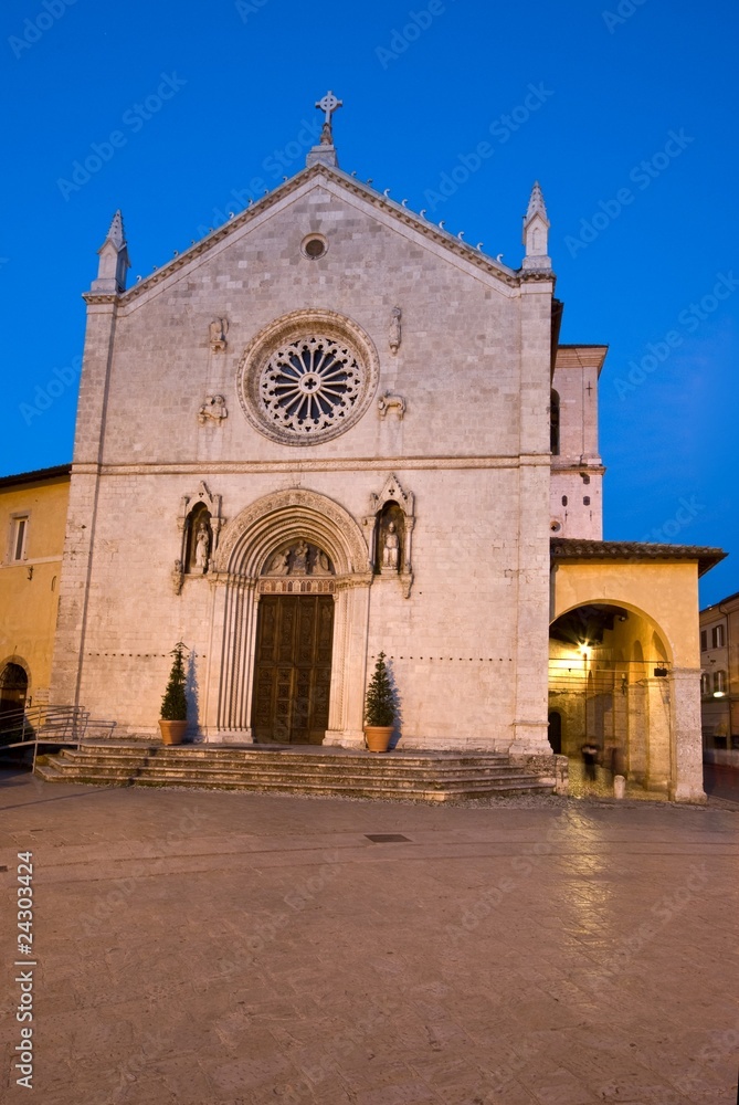 Umbria, Norcia, Basilica di S. Benedetto
