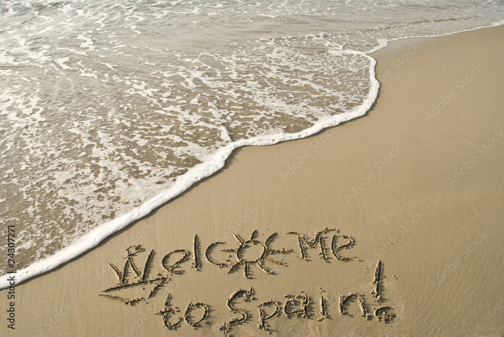 Fototapeta premium Welcome