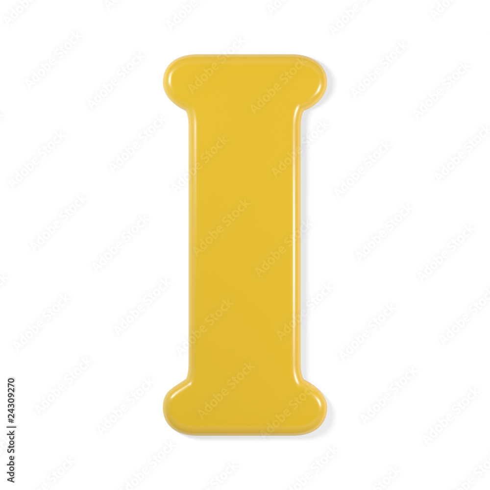 yellow font - I yellow font - I