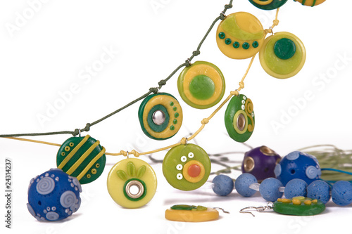 Ornaments from polymer clay