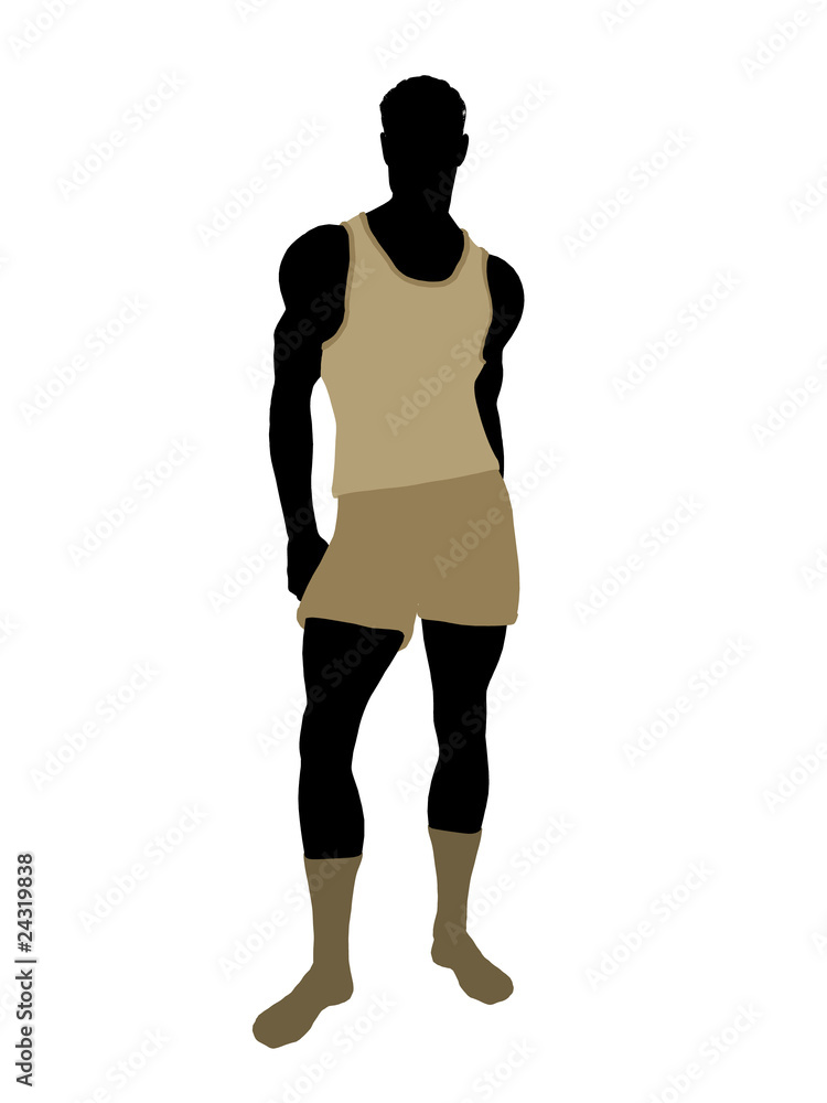 Male Underwear Model Silhouette Male Underwear Model Silhouette