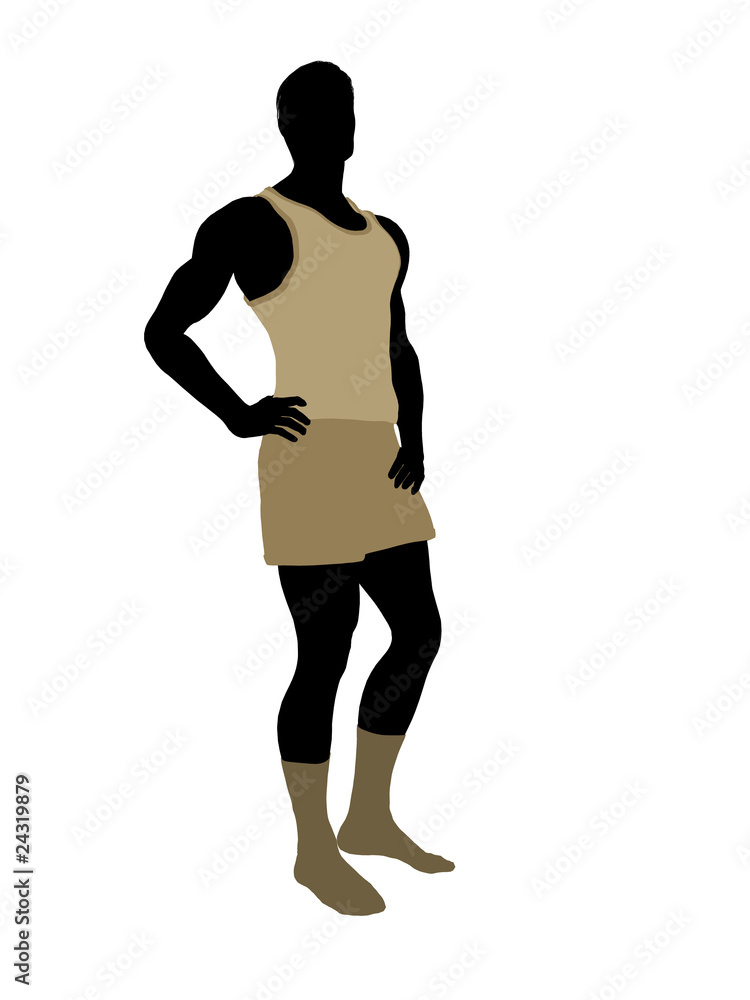 Male Underwear Model Silhouette Male Underwear Model Silhouette