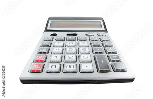 Business calculator isolated on white background © Valerii Evlakhov