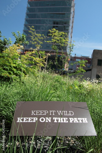 Garden sign