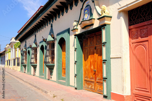 Canvas Print Brautiful architecture in Granada, Nicaragua