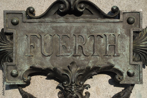 Obraz na plátně Fürth Fuerth HENRY KISSINGER Geburtsstadt Bayern Stadt antik