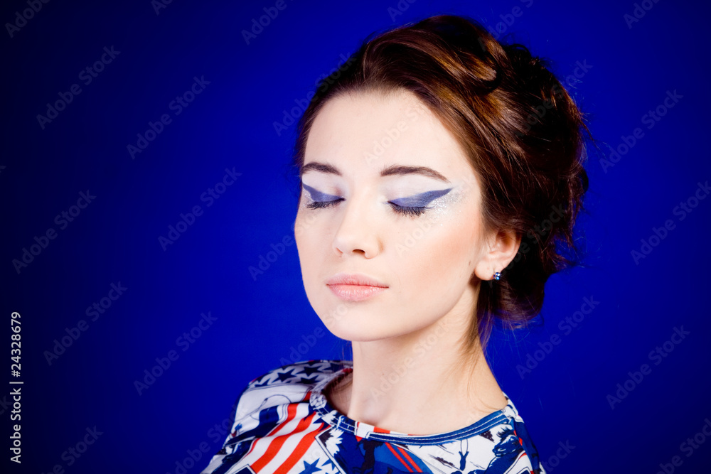 Beautiful American Woman. Beautiful American Woman.