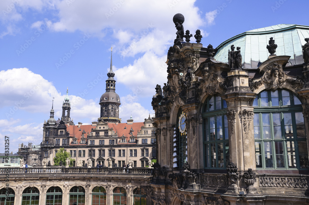Zwinger and Residentzschloss - Dresden,Germany