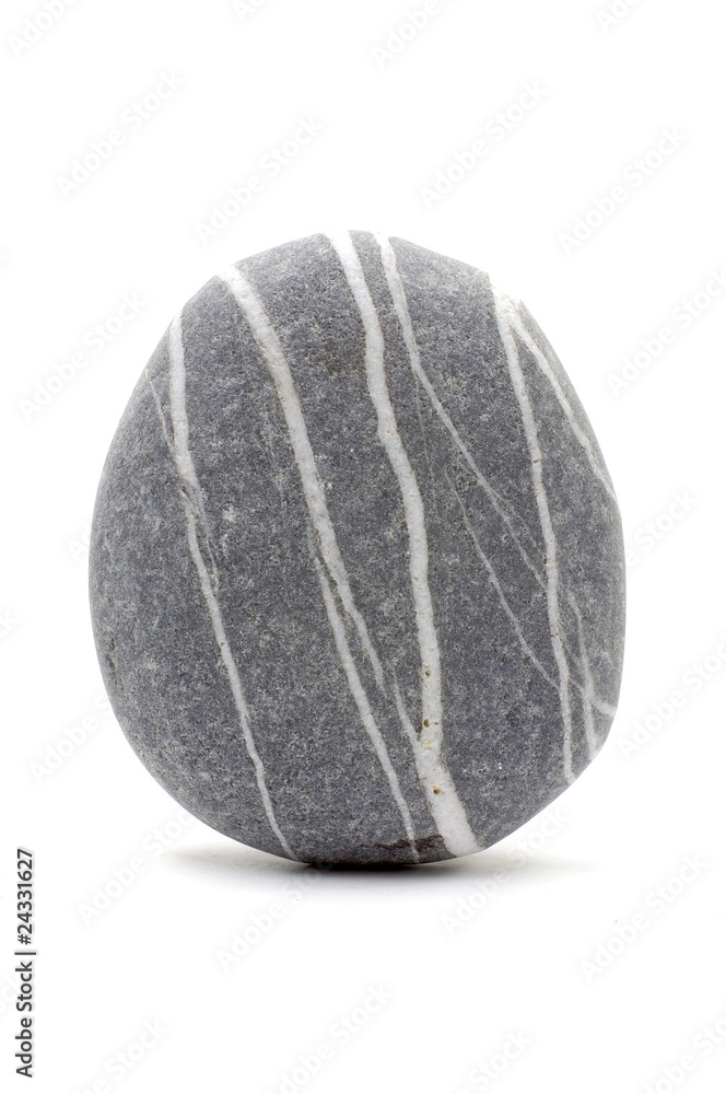 Vertical of striped stone Vertical of striped stone