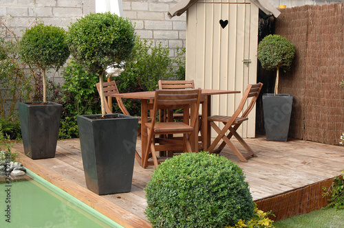 terrasse, patio