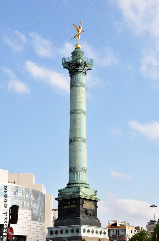 La Colonne de Juillet à la Bastille