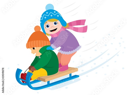 Tobogganing