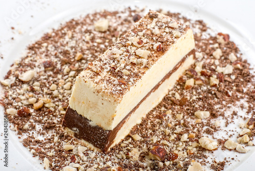 chocolate cake with nuts