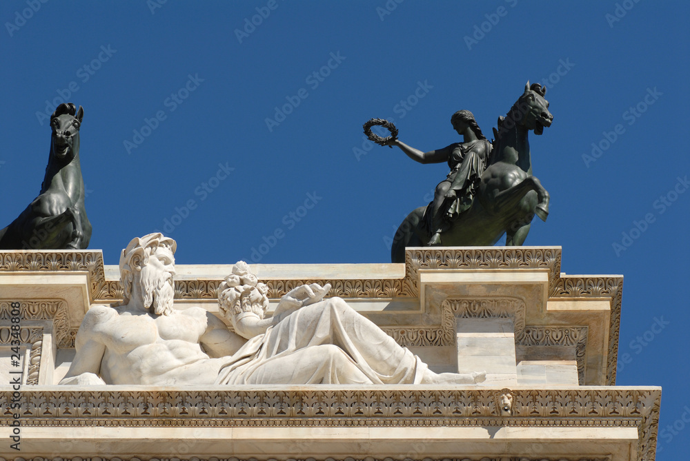 Obraz premium Milano,arco della pace